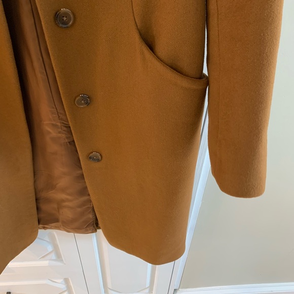 Aritzia Wilfred Cocoon Coat Long - Cigar - Picture 5 of 12